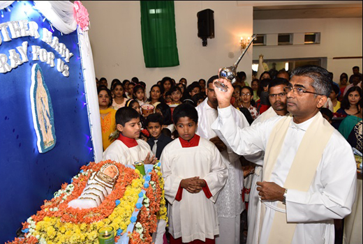 Nativity feast celebrated